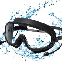 Uv Waterproof Anti Fog Swimwear Eyewear Swim Diving Glasses Adjustable-image-29