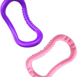 YR1421, Yoga Ring, 2 Piece, Good for Yoga, Mobility, Pilates, Strength Equipment Pilates Ring-image-3