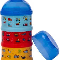 Howdy- The 3 Layered Spill Proof Milk Powder Container - Polypropylene-picture-1
