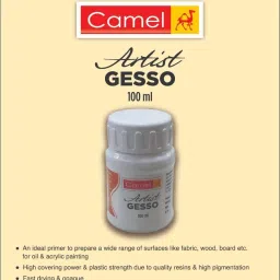 Kokuyo Artist Gesso White 100Ml-12