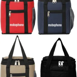 Combo PACK OF 4 LUNCH BAG, TIFFIN BAG FOR SCHOOL, COLLEGE, OFFICE Waterproof Lunch Bag-image-86