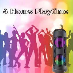 FRONY DJ Box 30W Bluetooth Home Audio Speaker & FM Radio with Mic ,USB Pen DriveSD158 30 W Bluetooth Party Speaker image 3