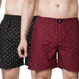 Pack of 2 Printed Men Boxer-image-10