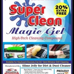 shop8door Magic Cleaning Gel, Cleaning Slime Gel for Cleaning Keyboard Laptops Car Interior Accessories Cleaner, Dust Remover Flexible Reusable Soft Glue for Computers-19