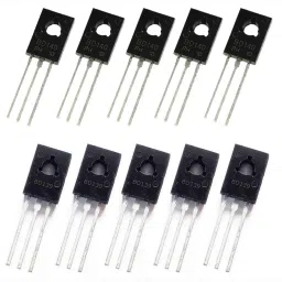 BD139 and BD140 Transistor NPN Transistor (Number of Transistors 10, 5 pc each) Electronic Components Electronic Hobby Kit-12