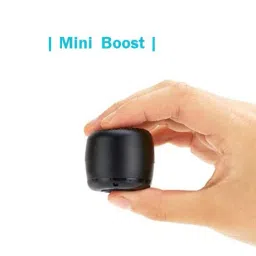 Worricow Best Collection Ultra Mini Boost Wireless Portable Bluetooth Speaker Built-in Mic High Bass Selfie Remote Control Button Low Harmonic Distortion 3 W Bluetooth Speaker image 4