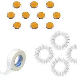 netclub Acupressure Kit Sujok Byol Magnet (Pack of 10) Set with Sujok Finger Rings (Natural Care) blood circulation fitness kit pain & stress relief body Massager-image-17