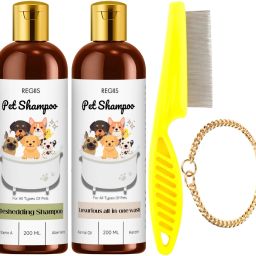 5in1_flea_goldcollar_bathbrush_deshedding Pet Spa Kit-image-30