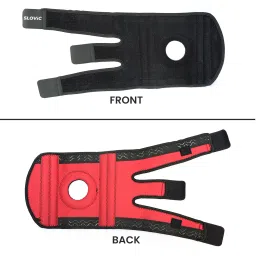 slovic Joint Protection with Hinge | Compression muscle | Gym Wrap Knee Support Knee Support image 5