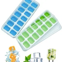 Multicolor Silicone Ice Cube Tray-12