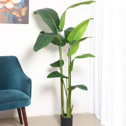 arick decor Artificial Banana Plants with Pot-picture-30