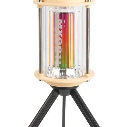 MX6611 (Decorative Lantern) with Stepless Dimmable Camping Light Type C port Multicolor Plastic Table Lantern-image-1