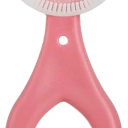(PACK OF 1) U Shape Toothbrush Kids, U-Shaped Convenient Tooth Cleaning Brush Extra Soft Toothbrush-image-56