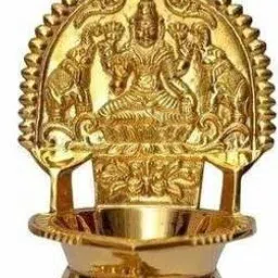 Pure Brass Traditional Kamatchi vilaku Table Diya (5 inch) set of 1 Brass Table Diya-image-21