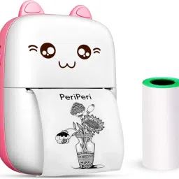 ODDEVEN Bluetooth thearmal printer, portable label printer ink free Pocket pronter to operate application, scan and print-14