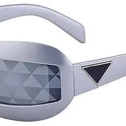 UV Protection Retro Square Sunglasses (Free Size)-image-2