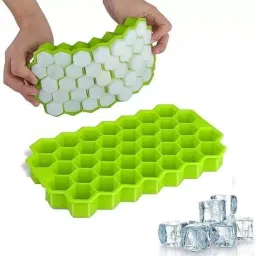 Honey Ice Cube tray Green Silicone Ice Cube Tray-28