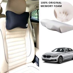 Black Memory Foam Car Pillow Cushion for BMW-image-90