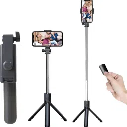 am collection Bluetooth Selfie Stick with Remote, compatible with All Mobile Phones, Selfie Stand, Selfistick with Tripod Bluetooth Selfie Stick-image-17