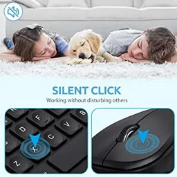 ASTRUM Wireless Keyboard Mouse KW340 Black Wireless Standard Multi-device Keyboard image 5