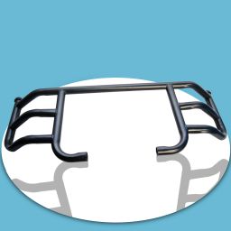 SPLENDOR AIR FLY LEG GUARD BLACK HEAVY DUTY MATERIAL MADE IN INDIA Bike Leg Guard-image-1