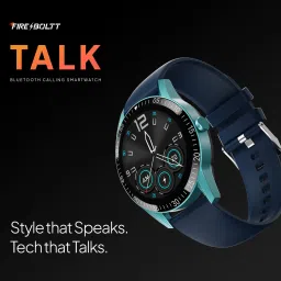 Fire-Boltt Talk 35.3mm (1.39) Bluetooth Calling with SpO2, Metal Body & Luxury Design Smartwatch image 2