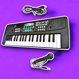 37-Key Musical Piano Keyboard with Microphone 430A1 Song Record Feaure_L27-image-64