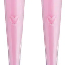 Newborn Baby Collection Silicone Baby Feeding Spoon with Soft Tip (Pink)- Silicone-21