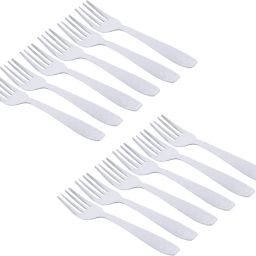 Stainless Steel Pack of 12 Baby Fork Stainless Steel Cutlery Set-20
