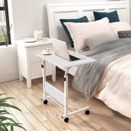 Torche Multipurpose Height Adjustable Movable Table for Computer & Wood Portable Laptop Table image 5