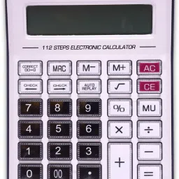 Orbit Steps Check and Correct Desktop Calculator Tax Keys Digits Display BasicCalculator-1