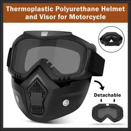 asryd Motocross Bike Riding Goggles Glasses Face Dust Mask With Detachable Motorcycle BlowtorchSafety Goggle-picture-23