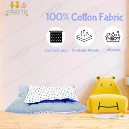 fareto Baby Combo Of Bedding Mattress With Mosquito Net & S Bag(3-6 months) standard crib image 5