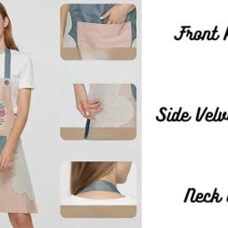 aryamurti Polyester Chef's Apron - Free Size image 3