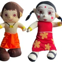 Chotta Bheem 40 cm and Chutki Plush 40 cm Soft Toy Combo- 40 mm-29