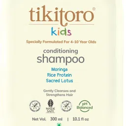 Kids Conditioning Shampoo 100% Vegan with Moringa (Age: 4+ Years)-image-5