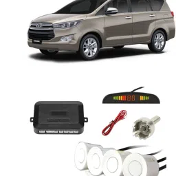 YB581 Silver Car Reverse Parking Sensor with LED Display 4 Sensor Y581 Parking Sensor-image-16