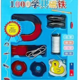 Magnet Kit with Bar Magnet, Ring Magnet, Best Science Magnet Experiment-24
