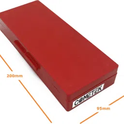 comet Slide Box with Hinged Cover, 50 Slide Capacity - Polypropylene Microscope Slide Box image 2