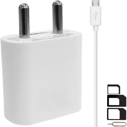 Wall Charger Accessory Combo for Motorola Moto X Play, Moto G Turbo, Moto G3, Moto G2, Moto X Force, Moto G, Moto X, Moto X Style, Moto X2, DROID Maxx, Moto G4, Moto G4 Plus, Moto G5, Moto G5 Plus, Moto E3 Power Charger With 1 Meter Micro USB Charging Data Cable And SIM Adapter-image-8