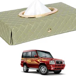 Cross-Beige Tissue Box Leatherette-550 Vehicle Tissue Dispenser-picture-10