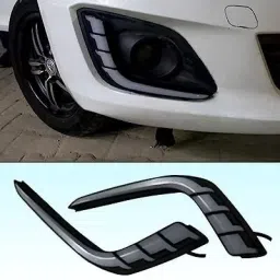 dda enterprises FRONT TURN SIGNAL LIGHT RUNNING FOG WITH INDICATOR FOR MARUTI SUZUKI SWIFT 2014 Car Fancy Lights image 4