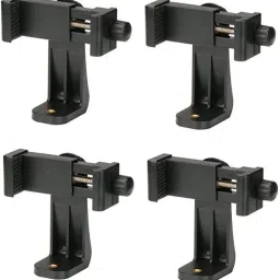 ROQ 2 in 1 Vertical Bracket Mount, Adjustable and Rotatable Holder Adapter for All Smartphone (PACK OF 4) Monopod-28