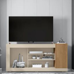 casacraft from pepperfry Goya TV Console in Buriti Finish-picture-16
