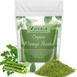 Organic Moringa Leaf Powder -Helps in Weight Loss & Improves Hair Growth-3