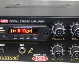 1002 NEW SERIES METAL DJ REMIX ABSTRACT VERSION WITH BETTER SOUND QUALITY SOLOMAX AUDIO 60 WATT black 1002 SOLOMAX 4440 IC BT/ USB//SD Card /FM /AUX 60 W AV Power Amplifier (Black) 60 W AV Power Amplifier (Black) 60 W AV Power Amplifier-10