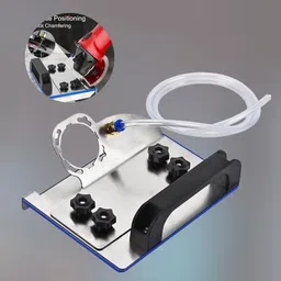 ranpra NEW 45 Degree Stainless Steel Tile Chamfering Tool for 100-Type Angle Grinder Adjustable 45 Degree Angle Cutting Frame for Tiles, Stone, Marble & Granite Wood Cutter-picture-13