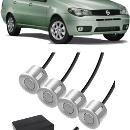 AB116 Silver Car Reverse Parking Sensor with LED Display 4 Sensor A116 Parking Sensor-picture-17