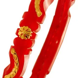 PC Chandra Jewellers GOLDLITES Pola Yellow Gold 22kt Bangle-image-60