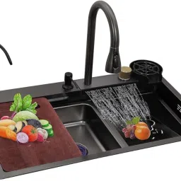 30x18x9 Inch Kitchen Sink Multifunction Solution, Stainless Steel 304 MULTIFUNCTION KITCHEN SINK Vessel Sink-image-17